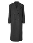 Slfjosephina Wool Coat Grey Selected Femme