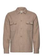 Textured Overshirt Beige Lindbergh