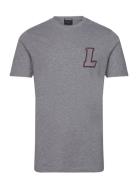 Appliqué Logo Tee Grey Lindbergh