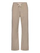 Elastic Waist Corduroy Pants Beige Lindbergh