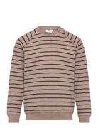 Sweatshirt Stripe Brown En Fant