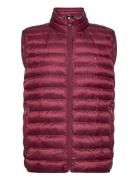 Core Packable Recycled Vest Burgundy Tommy Hilfiger