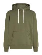 Essential Fleece Hoody Green Tommy Hilfiger