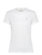 Ck Emb Graphic Slim T-Shirt White Calvin Klein