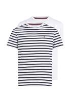 2P Cn Ss Tee Print Patterned Tommy Hilfiger