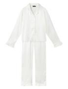 Nlfnighty Pyjamas Set White LMTD