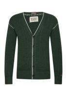 Alpaca Dropped Shoulder Cardigan Green Scotch & Soda