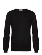 Bs Irving Regular Fit Knitwear Black Bruun & Stengade