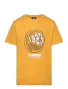 Hmlleo T-Shirt S/S Yellow Hummel