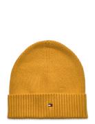 Th Flag Pima Cotton Beanie Yellow Tommy Hilfiger