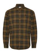 Solucell Plaid Shirt Dark Olive Yd Khaki Timberland