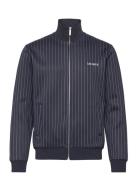 Ballier Pinstripe Track Jacket Navy Les Deux