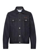 Micah Selvedge Jacket Navy Les Deux