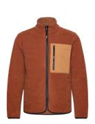 Pocket Teddy Jacket Orange Revolution