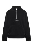 Jorvesterbro Fleece Quarter Zip No Jnr Black Jack & J S