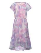 Dress Hi And Low Chiffon Aop Patterned Lindex