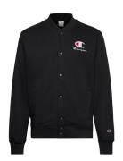 Bomber Sweatshirt Black Champion