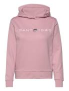 Reg Printed Graphic Hoodie Pink GANT