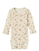 Nbfgio Bia Ls Slim Body Lil Patterned Lil'Atelier