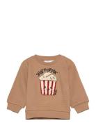 Tnsludvig Waffle Sweatshirt Brown The New