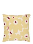 P.unikko Cushion Cover 50X50Cm Yellow Marimekko Home