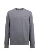 Cal Crew Neck Sweat Grey J. Lindeberg