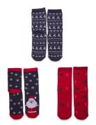 Nknrichristmas 3P Sock Navy Name It