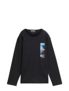 Printed Longsleeve Black Tom Tailor