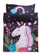 Bed Linen Nb 027 Unicorn Glow - 140X200, 70X90 Cm Patterned BrandMac