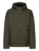 Ess Hooded Padded Jacket Khaki PUMA