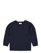 Merino Classic Rib Blouse Navy Copenhagen Colors