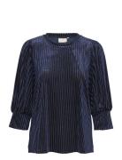 Kacaca Blouse Blue Kaffe