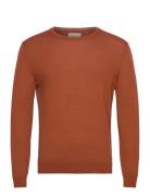 Extrafine Merino Wool C-Neck Orange GANT