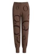 Knitted Trousers, Tandrell 1 Brown Ivo Nikkolo