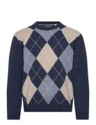 Argyle C-Neck Navy GANT