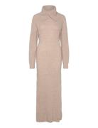 Fiona Knit Dress Beige MAUD