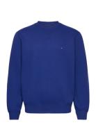 Ess Seasonal Fleece Crewneck Blue Tommy Hilfiger