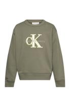 Outlined Mono Relaxed Cn Khaki Calvin Klein