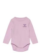 Hmlmino Body L/S Pink Hummel