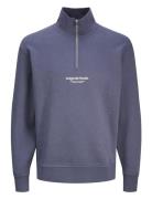 Jorvesterbro Sweat Quarter Zip Noos Jnr Blue Jack & J S