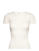 Belize Poinetelle T-Shirt Cream Rosemunde