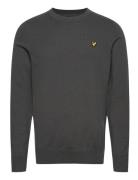 Cotton Merino Crew Neck Jumper Grey Lyle & Scott