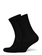 2-Pack Billy Bamboo Socks Black Swedish Stockings