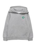 Izzy Kids Hoodie Grey Double A By Wood Wood