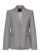 Straight-Fit Suit Jacket Grey Mango