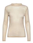 Delilasz Ls Blouse Cream Saint Tropez