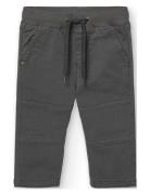 Stretch Gabardine Trousers For Baby -Bci Grey Boboli