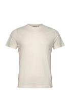 Stephanie Wool Blend Tee Beige Lexington Clothing