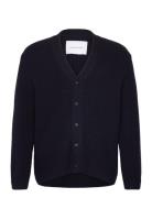 Wool Knit Cardigan - Navy Navy Garment Project