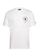 Football Wheel Graphic T-Shirt White Lyle & Scott